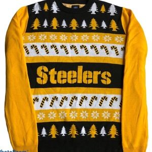 NFL Pittsburgh Steelers Ugly Christmas Sweater XL